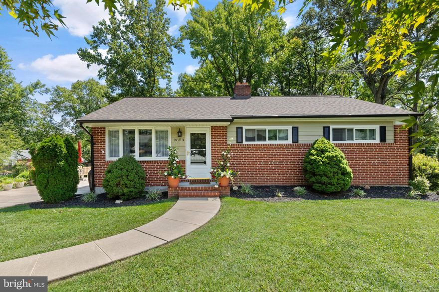 Discover this classic beautiful all-brick rancher positioned in the sought after Richlyn Manor neighborhood in Perry Hall.  This 3 bedroom, 2 bath home has a brand-new kitchen with 36 in. cabinets, crown molding, all new stainless appliances, and new flooring.  There are gleaming hardwood floors throughout the main level and extra-large windows providing a bright and airy atmosphere.  Most of the windows on the main level have been recently replaced.   There is a fully finished lower level with an abundance of light and versatile space. Whether you want a rec room, sitting room, or potential extra bedroom, there is room for it all.   With a stylish built in cabinet, full bathroom, work room and plenty of space for activities, the possibilities are endless.   If you need additional storage, the full-length, floored, walk up attic will provide that for you.  Moving on to the exterior where you will find a back yard oasis sitting on a .5-acre lot with wildlife abound.  There is a new shed where you can store all of your outdoor necessities.  You get the best of both worlds being conveniently located close to major highways, shopping, and schools but also providing peace and tranquility when you return home. Don't miss out on being able to call this stunner your home sweet home.