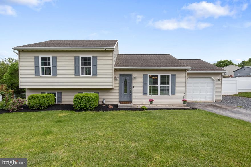 This charming 4-bedroom, 2-bath split-level home is ready for its new owners! Step through the front door and you’ll be welcomed by an abundance of natural light that fills the main living area. The kitchen offers ample cabinet and countertop space along with stainless steel appliances and an eat-in dining area perfect for casual meals or entertaining.
Upstairs, you'll find three spacious bedrooms and a full bath. Each room features carpet flooring, ceiling fans, and generous closet space. The primary bedroom includes a large closet and a convenient Jack and Jill bathroom, offering privacy and functionality.

Downstairs, the lower level provides a cozy second living room, a fourth bedroom, and another full bath—ideal for guests, a home office, or multi-generational living. The washer and dryer are located in the basement, which also offers two extra storage closets. You'll also enjoy the convenience of a one-car garage, providing additional storage and easy access to the home.

Step outside to a spacious deck, perfect for relaxing or entertaining, and don’t miss the hot tub, which stays with the property! The tree-lined backyard offers privacy, and there’s a partially fenced side yard for added space and versatility.


With its flexible layout, thoughtful features, and inviting outdoor space, this home is ready to welcome you—schedule your private tour today!