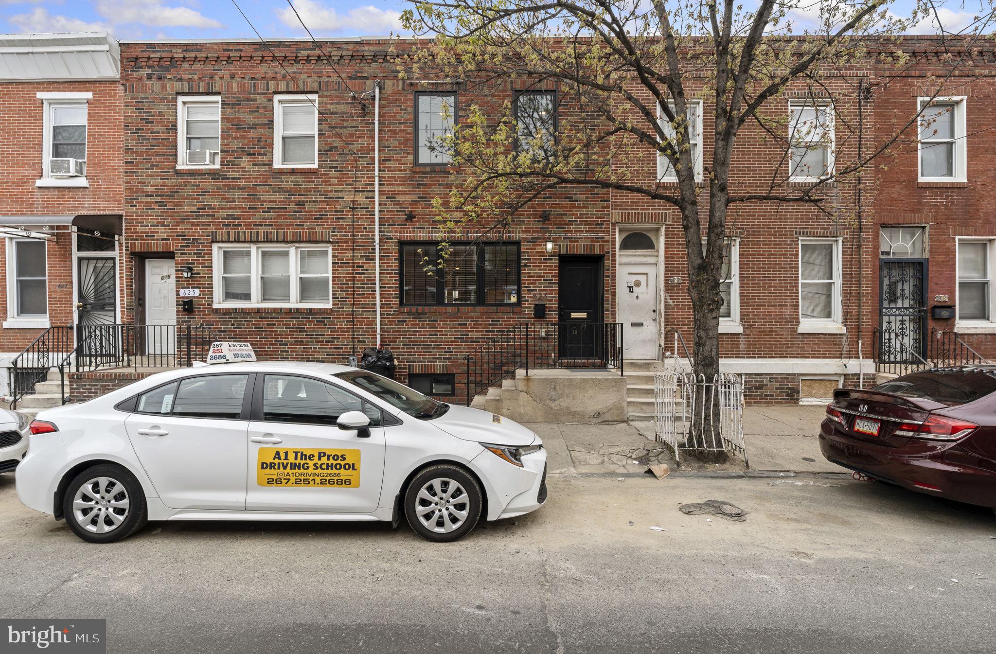 Welcome to 623 Mifflin Street. Perfectly situated between Pennsport and Passyunk and a block from Bok; this spacious 3 bedroom, 1.5 bath home was completely and tastefully renovated in 2020 while retaining the original architectural details and inlaid hardwood floors. The first floor features a gracious living room and dining room, and bright white kitchen with quartz countertops and stainless appliances and a large laundry room, powder room, and pantry. Upstairs are 3 bedrooms and a luxurious bathroom with a marble-topped double vanity. If the spacious bedroom and linen closets upstairs aren't enough storage, there is a full-sized basement to put everything else! Outside is a large patio perfect for entertaining. Remaining tax abatement.