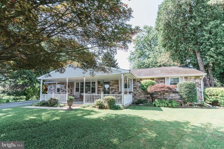 If you have been looking for a home that is conveniently located close to town and schools with a country feel- this is IT!  This beautiful rancher has an expansive and private .73 acre lot.   Drive down to the end of the court to be welcomed by a lovely covered front porch.  Inside you’ll discover beautiful bamboo flooring and a stunning custom kitchen with Martha Stewart cabinetry and top of the line appliances.  The upper level features: two living areas, a wood burning fireplace, 3 bedrooms and 1.5 bathrooms.  The basement is fully finished with a full bath, laundry area and rec room.  You’ll walk out of the kitchen to a flagstone patio, huge gazebo, 2.5 car detached garage and 3 sheds!  The yard is fully fenced and a gardener’s delight!!