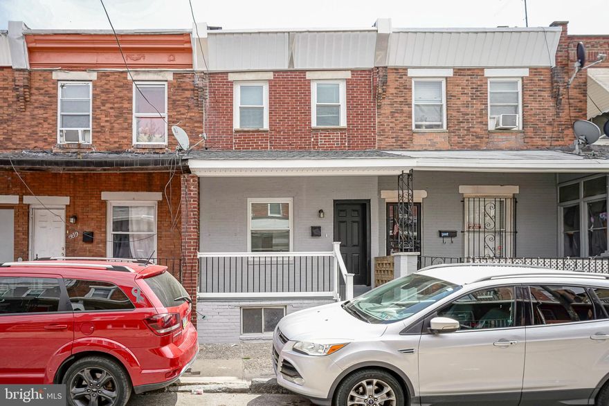 Gorgeous three-bedroom home newly renovated. Brand new everything! New wood floors, new kitchen with brand new countertops, stainless steel appliances, and cabinets. Beautiful fireplace in the living room. New bathroom with new tiled walls, floors, and new fixtures. Quiet block. Available for immediate occupancy. No cats and no smoking, please.