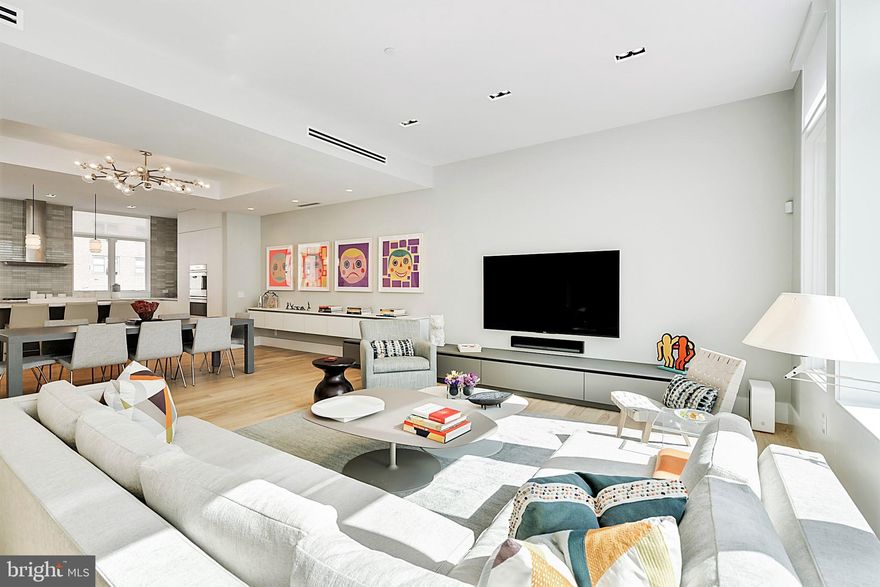 An exquisite opportunity to own a sprawling four bedroom plus office, five and a half bath townhome with two car parking and roof deck in Rittenhouse Square.  If you have any questions or concerns about the impact of this process on the future real estate taxes for this property, you should contact the City of Philadelphia. **