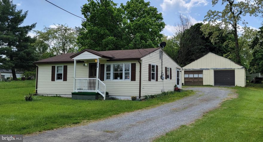 Cute and comfy cottage for rent. 1BR, 1 Bath (2nd BR possible or office in rear of house) available July 1. 1 small pet allowed with deposit and pet rent. Adequate income and good credit score required.  ! bay of garage available to tenant, for use as storage only.