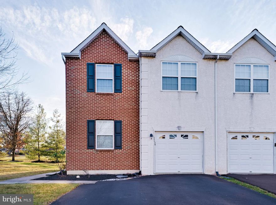 Welcome to this lovely twin located in Pennridge School District.  This 2,084 sq ft home offers 3 spacious bedrooms and 2.5 baths with a huge unfinished basement and 1 car garage. And driveway parking for 2 vehicles. Enjoy sunlit rooms with neutral paint colors throughout, this home features a kitchen with stainless steel appliances.  An additional room on the first floor offers an office, playroom, and game room. The gas fireplace in the family room. In the dining area, there are sliders which lead to a deck. The main bedroom is huge and has a bathroom with a tub and a separate shower.  2nd floor laundry.  The home has a newer roof. The Summer Lea community offers fantastic amenities, including walking trails, basketball courts, and two fenced-in play areas. Conveniently located near schools, parks, restaurants, and the Sellersville Theater, this home combines comfort and convenience in a lovely setting.