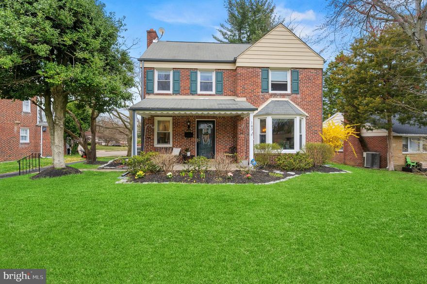 If you’ve been looking for a move-in ready home in a great location, 103 Boncouer Rd. is ready and waiting for you! Loaded with curb appeal, there is a long driveway with a one-car garage, so park your vehicle and head inside where you’ll be greeted by a traditional layout with some added extras thrown in!  A large and comfortable living room with soft neutral paint, white trim and hardwood floors has a wood burning fireplace, and the dining room with huge bay window opens to the spacious kitchen. Creamy stylish cabinets with gleaming glass backsplash and newer luxury appliances, including a gas stove, built-in microwave and a top-of-the-line Samsung refrigerator with a beverage center take center stage. There’s even a glass-front cabinet area that’s perfect for a coffee bar or extra display storage.  A convenient powder room and pantry complete this level.  You’ll love the open stairwell to the big finished basement - which is 99% complete (currently awaiting the final touch of brand new carpeting!) Use it for hobbies, play or remote work. This space adds another 500+ square feet of living space to the house including a laundry room and storage and utility areas. Upstairs, the primary bedroom has two closets, second bedroom with closet, and a third bedroom with a door to an outside landing, ideal for getting some fresh air or even housing a unique potted garden! The full hall bath has been recently renovated with beautiful tile, glass frameless shower door, vanity with granite countertop and space-saving pocket door. Outside, the fenced-in backyard is the gift that keeps on giving! Complete with a roomy shed, garden, deck with canopy, fire pit and pad for a hot tub (sorry not included). The property is tucked in a quiet neighborhood near Tookany Creek Park, and just minutes from grocery stores, restaurants,  SEPTA rails, and much more. This classic brick beauty is sure to sell quickly, so make sure to schedule your private tour today or visit the Open House on Sunday, April 6th, from 1 to 3 PM. See you there!