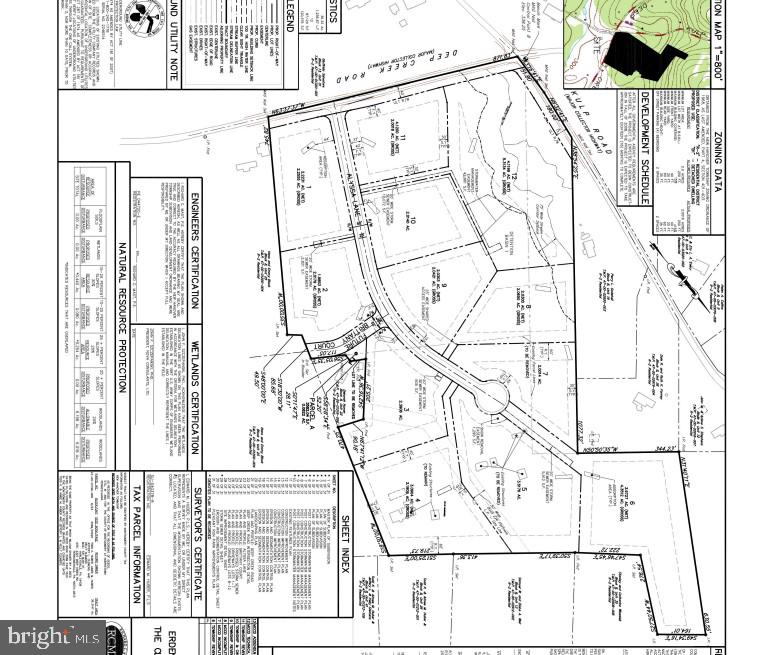 11 lot approved subdivision in the midst of updating the MPDS permit. Minimum 2 acre lots, wooded, approved on site septic and well . Call for details udr gps 2327 deep creek road