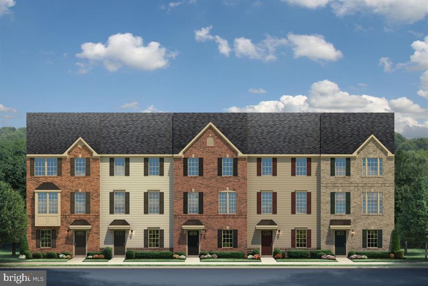 "THE MOZART ATTIC" AT TIMOTHY BRANCH TOWNHOMES.   Welcome to the best value townhome community in Prince George's County. Offering the sought-after 4 levels Mozart Attic with a brick or vinyl siding front exteriors, 2 car garage, 4 Bedrooms, 3 Full Bathrooms, 2 Half Bathroom, Large Center Island, Upgraded Cabinetry, Stainless Appliances, Quartz Countertops, LVP Flooring, Deck, Finished Recreation Room and more.  Located right off Route 301 and near Route 5, you're close to the Capital Beltway too. Get in while there is still time. The homes are going fast! Great location with lots of extras!  Other floorplans and homesites are available.   Photos shown are representative only.