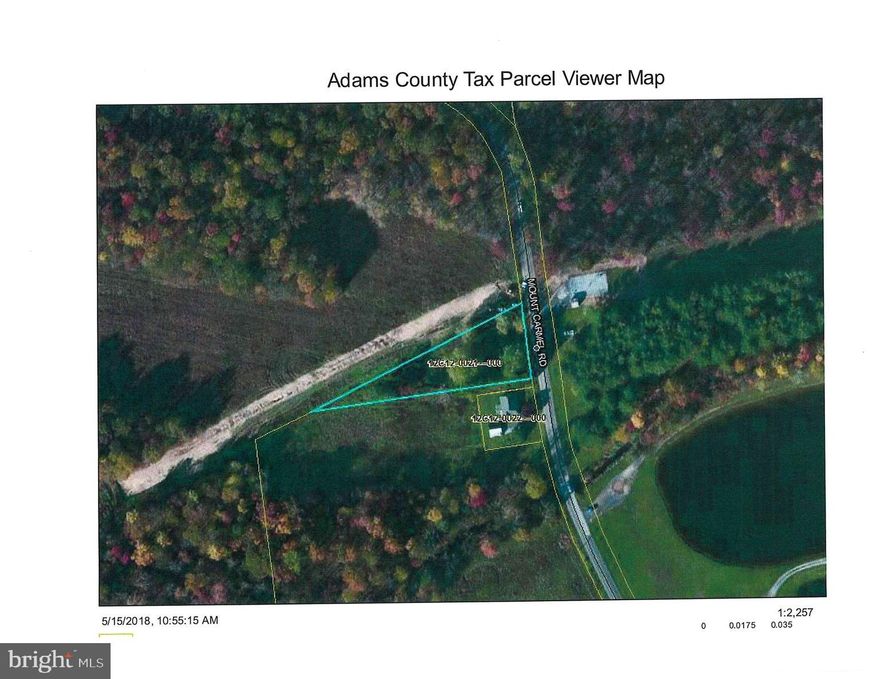 Former parcel w/mobile home.  Septic & Well installed. Buyer must have septic re-certified for use.