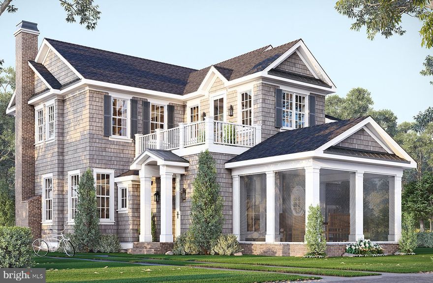 New construction with pool in sought-after South Rehoboth – just steps from the beach. Don’t miss this rare opportunity to own a new construction home just outside the ocean block in the highly coveted neighborhood of South Rehoboth. Designed to reflect the timeless charm of Rehoboth Beach, this 4-bedroom, 4.5-bath coastal retreat offers premium finishes, elegant architecture, and exceptional outdoor living—just a short stroll to the sand and surf. The home’s exterior showcases enduring curb appeal with NuCedar shingles, Andersen SDL windows, classic white trim, brick veneer foundation and chimney, and charming shutters. Inside, the open-concept floor plan features a gourmet kitchen equipped with Wolf and Sub-Zero appliances, a spacious island, walk-in pantry, and a first-floor primary suite complete with a spa-inspired bath and generous walk-in closet. Upstairs, a bright loft area connects to three additional bedrooms, each with its own en-suite bath—ideal for hosting family and guests. Enjoy multiple outdoor living spaces, including a large screened front porch, second-floor sun deck, in-ground pool, outdoor shower, and a storage shed perfect for beach gear. The unfinished basement provides ample room for storage and mechanicals, with potential for future customization. Scheduled for completion in Spring 2026, this exceptional home offers the perfect blend of location, luxury, and lifestyle in one of Rehoboth Beach’s most desirable communities.