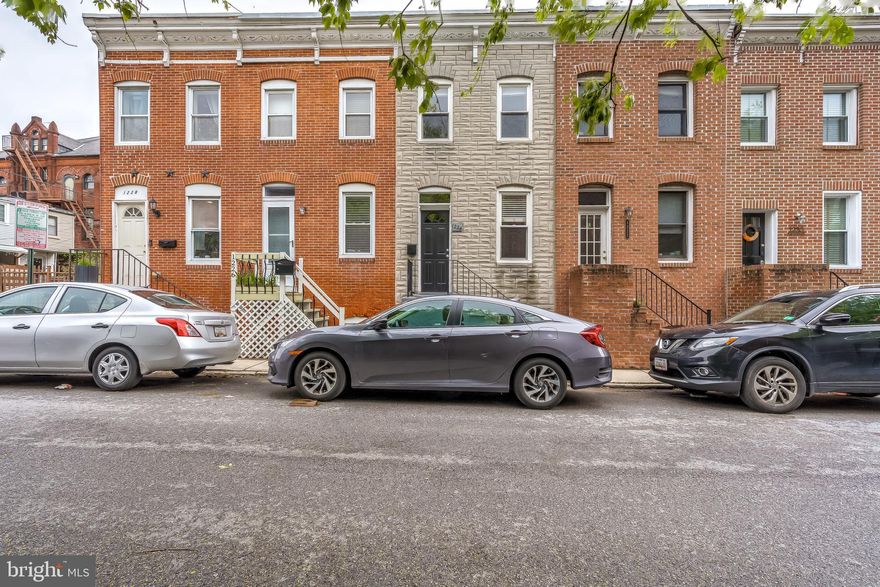 WELL MAINTAINED FEDERAL HILL ROW HOME ON QUIET BLOCK WITHIN WALKING DISTANCE TO EVERYTHING FEDERAL HILL HAS TO OFFER.  SEVERAL UPDATES THROUGHOUT IN KITCHEN & BASEMENT.  THE FIRST FLOOR FEATURES A NICE SIZED FAMILY ROOM WHICH IS SEPARATE  FROM KITCHEN WITH A SWITCHBACK STAIRCASE.  OFF THE REAR OF THE KITCHEN IS A NICE OUTDOOR SPACE WITH PAVER PATIO.   2 BEDROOMS AND A FULL UPSTAIRS AND A 1/2 BATH IN BASEMENT. NEW WATER HEATER RECENTLY INSTALLED.   EXCELLENT VALUE!