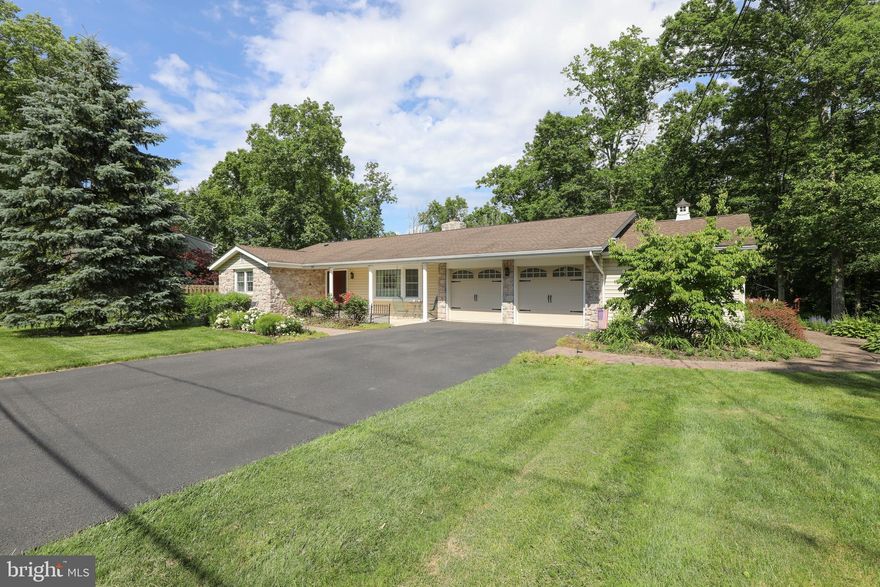 Welcome to your charming oasis in Quakertown Borough! This beautifully updated 2-bedroom ranch exudes both elegance and comfort, offering a serene retreat in a convenient location.
Upon entering, you're greeted by a spacious living room adorned with board and batten accents, providing both style and storage solutions. The modern bathrooms boast tile showers, adding a touch of luxury to your daily routine.
Convenience meets functionality with a large laundry room situated conveniently between the bedrooms, ensuring practicality without sacrificing space. New interior doors throughout the home enhance its contemporary appeal, while auxiliary radiant ceiling heat in the second bedroom, foyer, and office ensures year-round comfort.
Pella windows flood the home with natural light and frame picturesque views of the tranquil Beave Run Creek, setting the scene for a vacation-like experience right in your own backyard. Step outside to discover your private haven, where the soothing sounds of nature create a peaceful ambiance perfect for relaxation and outdoor enjoyment.
With its modern amenities, scenic surroundings, and prime location in Quakertown Borough, this home offers the perfect blend of comfort and convenience. Don't miss the opportunity to make it yours and experience the epitome of serene living in the heart of Quakertown. Schedule your showing today and start envisioning your new lifestyle!