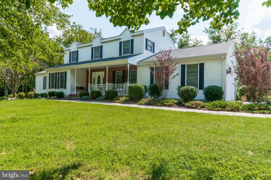 5 bedrooms and 3.5 bathrooms  all on a beautiful 5+ acre lot right on the WV/VA state line.  
There are two master suites, one of which is on the main level. There is brand new carpet throughout to make this home move in ready!