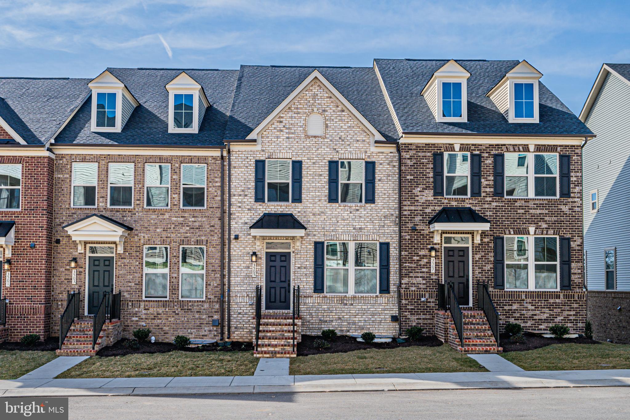 BRAND NEW, Be the first one to live in this beauty.
Welcome to 3505 Lucca Lane, a stunning modern townhome located in the sought-after Turf Valley Towne Square by NVHomes in Ellicott City, MD. This spacious 4-bedroom, 3.5-bathroom residence spans 2000+ square feet, offering a luxurious and comfortable living experience.
Upon entering, you are greeted by a large open floor plan main level, featuring a gourmet kitchen with stainless steel appliances, a breakfast bar, and a convenient dishwasher and disposal. The family room seamlessly connects to a covered sky lanai, providing a perfect setting for outdoor entertaining.
The second level boasts a lavish owner’s suite with a spacious walk-in closet, dual vanities, and a separate shower, offering a private retreat. The secondary bedrooms are generously sized and offer ample storage space.
Additional features of this home include a porch, air conditioning, and a garage. The property also includes a basement and is pet-free, ensuring a serene living environment.
Experience the convenience and elegance of this modern townhome, offering a perfect blend of comfort and style. Don't miss the opportunity to make this impressive property your new home!