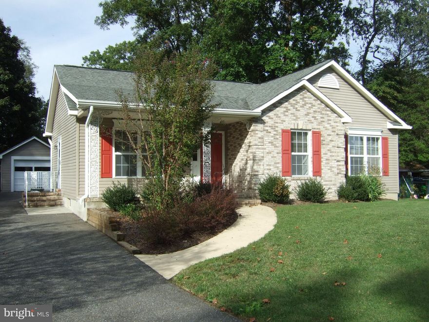 One level living with garage and fenced rear yard. New carpet and paint ready to go. 2 year lease required. 2 months security deposit.  Pets case by case. Full unfinished basement with full bath.