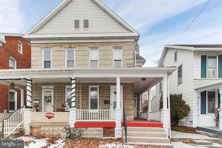 Built like Fort Knox. Remodeled home with 1508 sq ft is ready for it's new owners. 3 bedroom, 1 1/2 baths, 1st floor laundry/pantry/mudroom. Replacement windows, new roof, new paint, lighting, flooring. New kitchen and appliances. New baths, built in bookshelves/entertainment center in bedroom. Kid's playroom in attic. Modern furnace, wrap around porch, covered patio, fenced yard and shed. Best buy in Hanover.