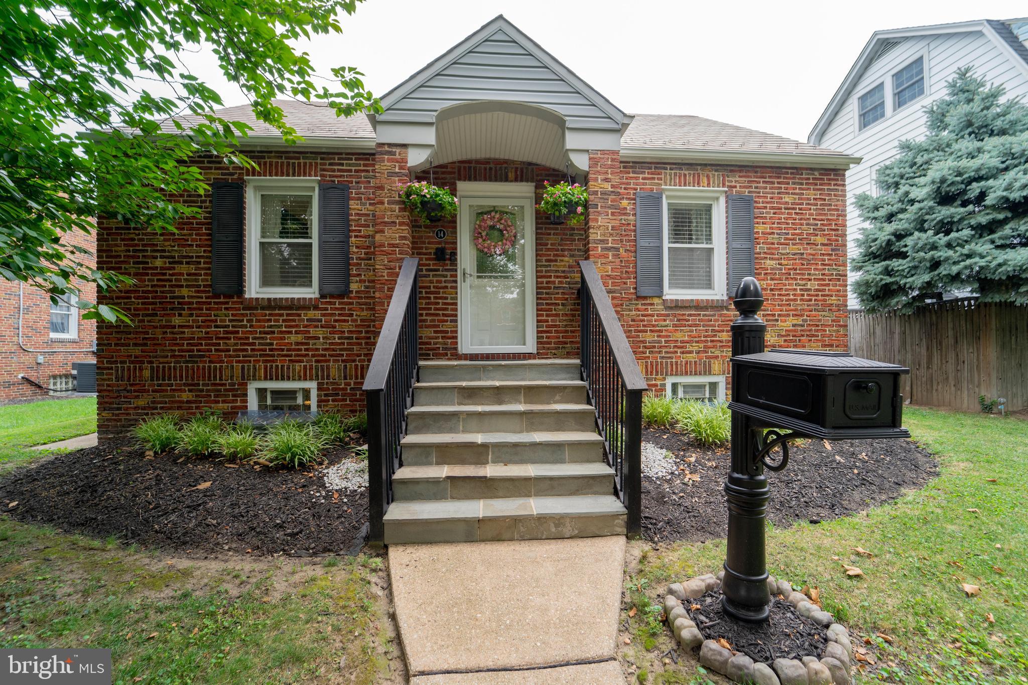 Constructed when houses were built to last, this all brick home with a Slate Roof is Adorable. With custom moldings and festive colors this beautiful home Sparkles. Meticulously maintained and Immulate! Spacious Living Room. Large Eat-in Kitchen with Granite Counter Tops and stainless appliances. Full remodeled Bath on Main Level plus 2 Bedrooms. Upper Level presents a Spacious Primary Bedroom with Remodeled Private 1/2 Bath. The Lower Level offers a Grand Family Room--Ideal for any Family Event. Additionally on the Lower Level is a Full Remodeled Bath. A Detached 2 Car Garage with an Extra Parking Space is great for the mechanic in the family . The back yard is a Summer Oasis with a 4 year New Maintenance Free Deck, Classic Burning Pit area and Hot Tub. Brand New C/AC Unit in 2022. Close to Everything. A 5 Star Property*