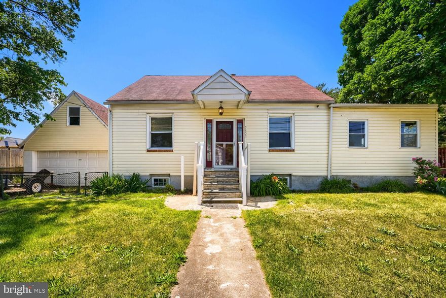 ***  OUTSIDE CONDENSER UNIT  IS BEING  REPLACED   ***    Charming and well-maintained Cape Cod offering 3 bedrooms and 2 bathrooms across approximately 2,000 square feet of living space. This home features a spacious layout with neutral paint throughout, an updated kitchen with maple cabinetry and crown molding, and modernized bathrooms.  Enjoy a private second-floor owner’s suite complete with its own half bath, providing a quiet retreat. The lower level offers excellent storage or the opportunity to add your own personal touches and expand the living space.  
Car enthusiasts or hobbyists will appreciate the oversized 2-car garage, complete with a loft—perfect for additional storage, a workshop, or creative use. Step outside to a fully fenced yard in a peaceful, established neighborhood.