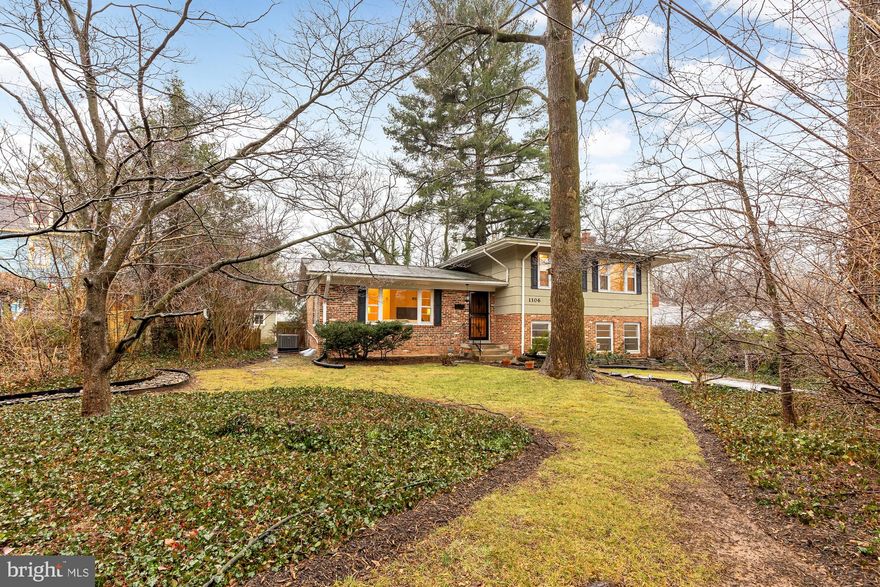 Welcome to this sunny 4-bedroom, 2.5-bathroom split-level residence with a lovely yard and driveway parking in highly sought-after Woodside Park.. As you enter, the inviting living room is adorned with dramatic tall ceilings and gorgeous hardwood floors throughout, illuminated by large windows that fill the space with natural light. Flow effortlessly from the living room to the dining area, leading to a secluded back deck and expansive yard—an ideal outdoor haven for entertaining or serene evenings. 

The well-appointed table-space kitchen boasts a large bay window that overlooks the backyard, white cabinetry, stainless steel appliances, granite counters, and ample storage. Ascending to the upper level, you'll find a generously sized primary bedroom with abundant closet space and a newly renovated en-suite bathroom. Two additional bedrooms and another full bathroom complete this level. 

The lower level features a sizable recreation room with a fireplace, an additional bedroom that could also be used as an office, and a convenient powder room. Continuing down to the second lower level, this space offers a generous storage area and includes a pool table that can convey to the buyer if desired. 

The property has been lovingly maintained with a new water heater (2023), HVAC (2017), fresh interior paint, newly refinished floors, new carpet, and a beautifully renovated primary bathroom. 

Revel in the seclusion with an outdoor oasis surrounded by trees and driveway parking for two cars in this cul-de-sac locale, coupled with a delightful walking path through the neighborhood. Conveniently located in the heart of Silver Spring, this home is within a mile of the Red Line Metro and Marc Train, providing easy access to downtown DC. 

The Woodside Park neighborhood is known for its tranquility and peaceful surroundings and is situated within the catchment areas of Albert Einstein High School, which offers the International Baccalaureate program, Sligo Middle School and Woodlin Elementary School. Residents can walk to the popular Zinnia's Restaurant and enjoy the serenity of this wonderful community. Don't miss the opportunity to make this incredible property your new home!