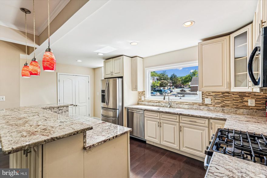 Welcome to your lovely 3 BR, 3.5 BTH duplex home located in the Petworth neighborhood of NW Washington, DC!!

As you first walk through the front door, you'll notice the lovely espresso hardwood floors extend throughout the open floor plan with recessed lighting everywhere! The quaint living room area opens up to the dining room and beautifully crafted kitchen with a large island, granite countertops, loads of cabinet space, stainless steel appliances, pendant lighting, mosaic backsplash, and large window overlooking the back deck.

Continue upstairs into your expansive upper level floorplan with 3 spacious rooms. The master suite has high vaulted ceilings, a ceiling fan, two spacious closets and an en-suite bathroom with double sinks and a luxurious walk-in shower. The other two bedrooms are also spacious and have a shared conjoining bathroom, also with double sinks and modern tiling. The top floor is rounded out with a conveniently placed laundry room.

Head down into your fully finished basement with berber carpeting all throughout. There's a large rec/family room, wet bar with wine fridge, a full bathroom, and a bonus den! Lastly, the deck in the back yard is spacious and freshly repainted

The property is close by to all that the Petworth neighborhood has to offer, and is not far from the restaurants/bars on Upshur St, and all the shopping and convenience of Georgia Ave. It boasts a small area in the back, off the alley, with off-street parking, and contains a washer and dryer.

Don't miss out on this beautiful home, and great deal!!

Lease Terms:
*$50 application fee required
*1 months security deposit required
*Minimum 1 year lease
*No smoking inside the property
*Tenant is responsible for water, gas, and electric utilities