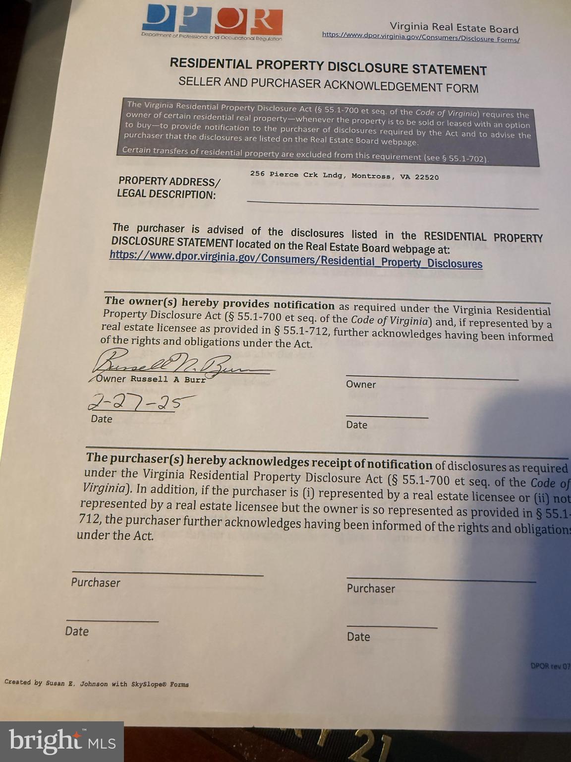 NONE AVAILABLE - Residential