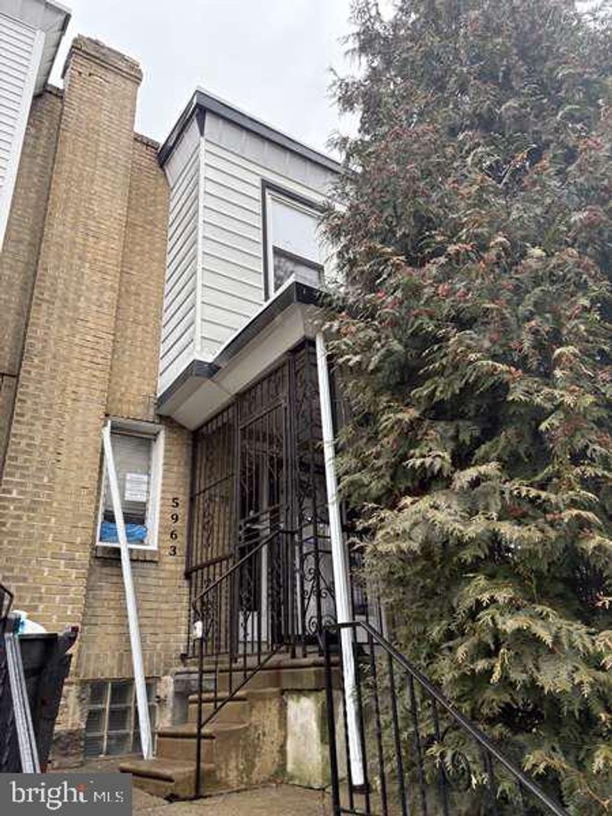 Great Two-story brick home built in 1925, featuring an inviting open front porch and a rear yard, ideally situated in the Olney neighborhood of Philadelphia.

The property offers a spacious living room, formal dining room, and a kitchen with walkout access to the rear yard perfect for entertaining or everyday living. The upper levels feature 3 oversized bedrooms and bath, providing ample space and comfort.

With approximately 1,064 square feet of living space, this home delivers generous room sizes throughout. Conveniently located near shopping, public transportation, and major roadways, this property offers both character and accessibility.