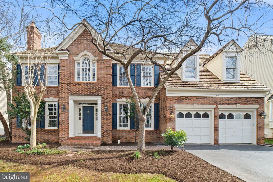 Well-maintained and beautifully updated home in desirable Woodlea Manor. Situated in a quiet tree-lined street, this home is an exceptional choice for anyone looking to live in comfort and style. Enter on the main level into the bright and open floor plan flooded with natural light. The comfortable and inviting spaces of the main living area also include two cozy fireplaces, a formal dining room, and easy access to the outdoor areas.  With two balcony doorway access points, the spacious back deck is the perfect area to enjoy outdoor entertainment overlooking a beautifully manicured lot with mature trees and brick walkways. Enjoy a custom gourmet kitchen designed to be spacious and luxurious with a huge granite island, a generously sized pantry,  and upgraded appliances. Upstairs you'll find four expansive bedrooms and three full bathrooms, including the massive master bedroom offering the perfect place to rest. The master suite features an oversized walk-in closet with plenty of storage space and a luxury ensuite bathroom with jack and jill sinks, clawfoot soaking tub, and walk-in shower. The lower level boasts an additional fireplace and large entertainment spaces, as well as a fifth bedroom and full bath. Recent upgrades include brand new roof and siding, new flooring, new master bath, fresh paint throughout the home, new washer and dryer, and much more! The low monthly HOA fee includes outstanding Woodlea Manor amenities - pool, tennis court, tot lots, basketball courts, and miles of walking trails from the newly acquired Westpark Golf Course that will now serve as public parkland. Fantastic location in the heart of Leesburg, just steps away from the historic downtown with exceptional restaurants, shopping, and leisure options. Convenient access for commuters to Route 7, Route 28, Dulles Greenway, Dulles Toll Rd, Dulles International Airport, and nearby Silver Line Metro. This immaculate property is the perfect place to call home - don't miss out!