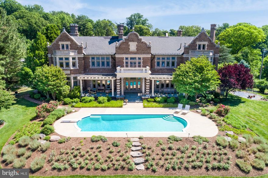 ONE OF A KIND, MINUTES FROM CITY DOCK, GREAT NEW PRICE this majestic home overlooking the Severn River, sits on 3 fenced acres (+1 ACRE WF LOT INCLD) Beautifully renovated, tastefully transformed into a warm, inviting home w/many original details intact. 10,000 sq ft of livg space including butler's quarters, billiard room; music room;2nd kitchen;Sweeping water views; private pier; waterside pool.