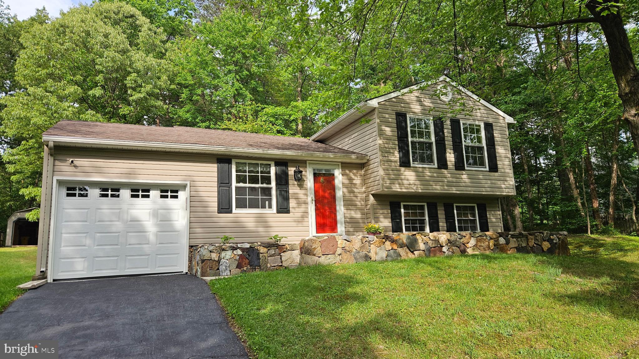 Tucked Away at the End of this Quiet street is a 3Bedroom, 2 Full Bath home with many upgrades on almost 1/2 of an Acre. SS Appliances, Granite Counter Tops, Hardwood and LVP flooring, Marble Tile, New Cabinets, New Carpet, New Paint, , New Windows and Doors, New Siding. Nest Smart Thermostat. New Garage Door & Apoxy Floor! New HVAC System! Water Heater has been updated with new elements. Roof is 10 Years and Has Gutter Leaf Guards. Huge Composite Deck with Gazebo and outdoor Sound System & Lighting! Detached Shed/Shop in this very Private Back Yard! NO HOA or FrontFoot Fees! Just minutes from Rt 97, 3, 50, 695, 32 ! This Home has alot of Features and is ready for a New Owner!
*See Attached List for Additional Features