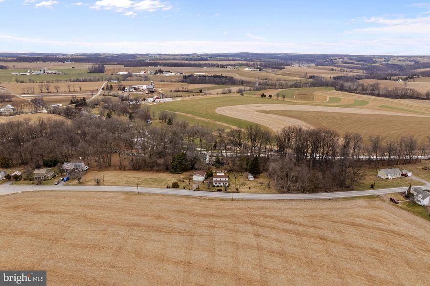 AUCTION PROPERTY.  AUCTION DATE- THURSDAY, May 14th @ 4PM.   Listed price is opening bid price only and is not indicative of the final sale price. Property must go to auction. TERMS:  10% down day of auction, balance 60 days or before.  Buyer pays both transfer taxes (2% of sale price).  REAL ESTATE:  Rural farm house w/1530 SF, eat-in kitchen, living room, family room, 3 bedrooms, full bath, attic, basement, oil HW baseboard heat, masonry 2 car garage 24x24 & misc. outbuildings/sheds all on 3.9 ACRES.  Spacious open lot w/potential for expansion or upgrading.  Approx. 900’ frontage on Ashville Rd. & Fairmont Rd.  NOTE: 3 separate parcels selling as entirety. Sub-division potential.  Ideal as residence or investment.  Zoned AG. NOTE: After 125 years in Hess family, owners serious to sell. Ideal country location across from farmland.  Minutes to Little Britain & Quarryville w/easy access to Rt. 222, Rt. 272, Rt. 472 & Rt. 1.  Very nice 3.9 ACRE tract w/good timber woodland. OPEN HOUSE DATES: Saturday, May 2 & 9 from 1 to 4PM.