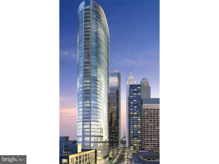 One of a kind condo on the 18th floor of The Murano with parking for 2 cars in the garage. This 3,169 sq ft. luxurious home consists of 3 units combined w/floor to ceiling windows, bamboo flooring & 3 balconies offering sweeping views of Center City & the waterfront. Well over $475,000 worth of upgrades including (but not limited to) upgraded carpets, custom electronic shades & window treatments throughout, wallpaper accent walls, multi-light fixtures with dimmers, built in whole house speaker system, custom closets by ClosetWorks, custom cabinets by Sherman & Gosweiler & 3 Subzero temperature-controlled wine refrigerators that can store up to 375 bottles (and that's just to name a few). Open living and dining areas are perfect for entertaining. The kitchen features an oversized island, stainless steel appliances & top of the line cabinetry. Relax and focus in the private study with elegant built-in cabinetry. The spectacular master bedroom includes a vast walk-in closet & dressing room w/ a wet bar & under counter refrigerator. The completely redesigned and spa-like marble master bathroom includes Kohler digital automated shower w/ 7 interfaces & a Jason Forma air bath. Upgraded GE Profile computerized washer and dryer in full-sized laundry room. Enjoy comforts such as an indoor pool & fitness center, sun deck & doorperson. Move-in/out fee.