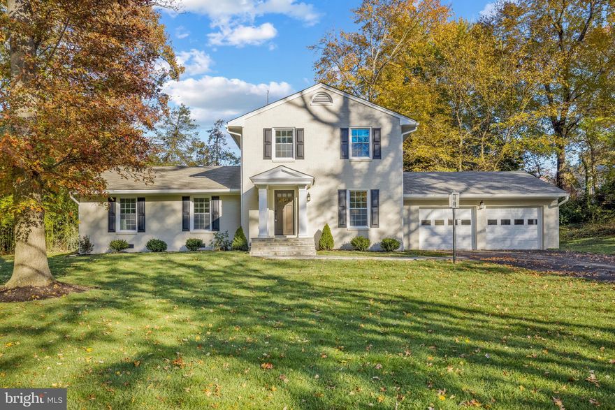 Complete overhaul renovation of this lovely brick colonial with oversized 2 car garage nestled on a half acre lot in Wellington. Located just around the corner from the Potomac River, Mount Vernon Bike Trail, and George Washington Parkway. The upstairs features 4 bedrooms 2 full baths, while the main level den/office could be used as a 5th bedroom.  The lot is surrounded by mature trees and offers full use of the  .55 acres. The owner of this home spared no expense in the renovation process - including new for 2021:  HVAC, plumbing, electrical, Low-E windows, entry doors, Hardie siding, freshly painted brick, front portico with stone walk way, expanded driveway with parking and turnaround for 3 cars, new lighting and hardware,  Roof (2018), landscaping and sod, hardscape paver patio, crawlspace sump pump and vapor barrier. Inside boasts all new hardwood flooring throughout, open eat-in kitchen and family room floor plan with separate formal living and dining room.  The kitchen includes 2 pantry storage cabinets with roll out shelves and clever storage options throughout the cabinets, Bosh Smart/Wifi enabled stainless steel appliances, quartz countertops, ample countertop space and refreshing amounts of natural sunlight and LED lighting throughout.  The wood burning fireplace with custom wood mantle, was just re-lined and ready to use this winter. The family room opens up to the private back yard via 2 double french doors with a custom stone paver patio. The first floor bedroom/den is a  perfect option for home office. Upstairs features 4 bedrooms, 2 full bathrooms including owners suite. The oversized owners suite custom shower includes Delta shower system with additional wall sprayers. Located in the Waynewood ES district, with easy access to the scenic George Washington Parkway for an easy drive into DC, The Pentagon, Fort Belvoir, Bolling Joint AFB, Old Town Alexandria, the Mount Vernon Estate and so much more.