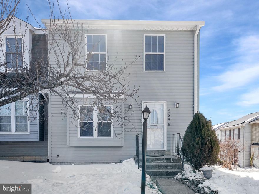 Well maintained End unit Townhome . Easy commute to Washington D.C. and convenient to the Capital Beltway. NEW ROOF, GUTTERS and SIDING. Fenced-in backyard. The seller has taken great care of this property and just completed cosmetic updating.  This property  is ready to go for your early Spring buyers. Seller needs to find home of choice.