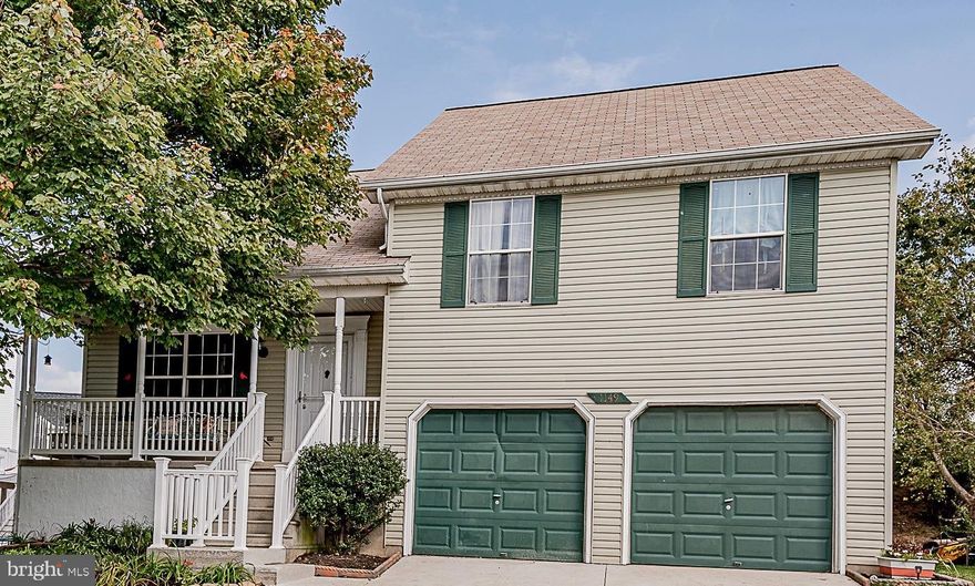 Updated, move-in ready home - You won't want to miss THIS ONE!!! This home not only has 4 beds, 3 full baths and a 2 car garage, but it also has BRAND NEW CARPETING, NEW LVP FLOORING, 1 year new DECK AND new SLIDER,  2 years new HVAC, 3 years new HOT WATER HEATER and ROOF - updated kitchen with granite, new oven and microwave.  It's a gem!  Located in a great neighborhood with lots of light coming from windows and beautiful skylight!  DON'T HESITATE!  Please note - washer/dryer and curtains/rods DO NOT convey (see exclusions in disclosures).  The current brackets will remain.