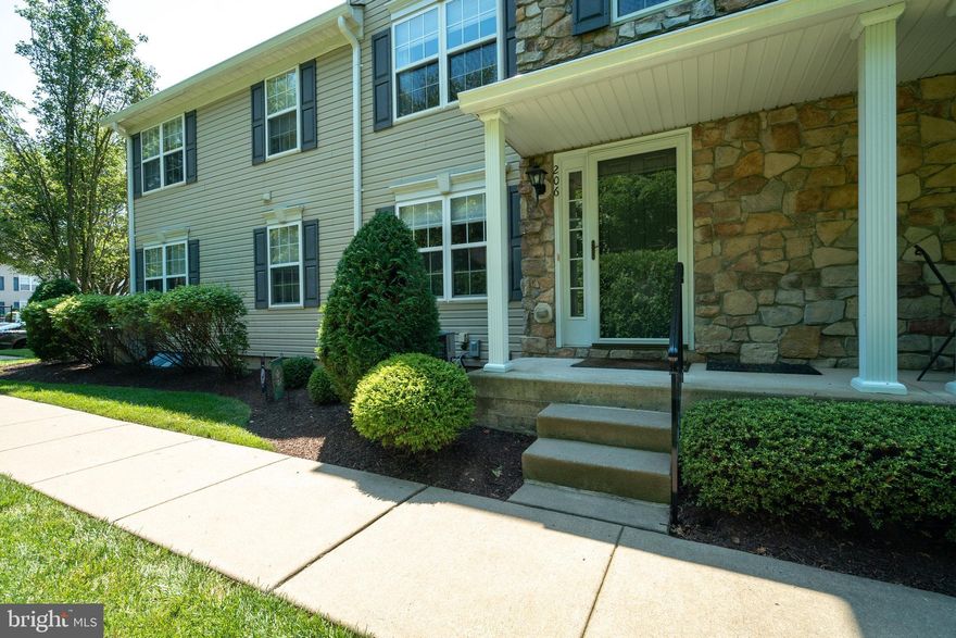 Welcome to 206 Quartz in beautiful Sweetbriar Village! This 2 bedroom 1.5 bath condo has lots of upgrades throughout with extensive custom molding, built-in’s, hardwood flooring, recessed lighting and a finished basement with built-in movie projector. These owners maximized every inch of this home including the loft space with custom built-in’s and a floored walk-in attic for extra storage! This condo faces woods for privacy and is close to the playground and basketball court. Sweetbriar Village is close to all major highways, restaurants and shopping!