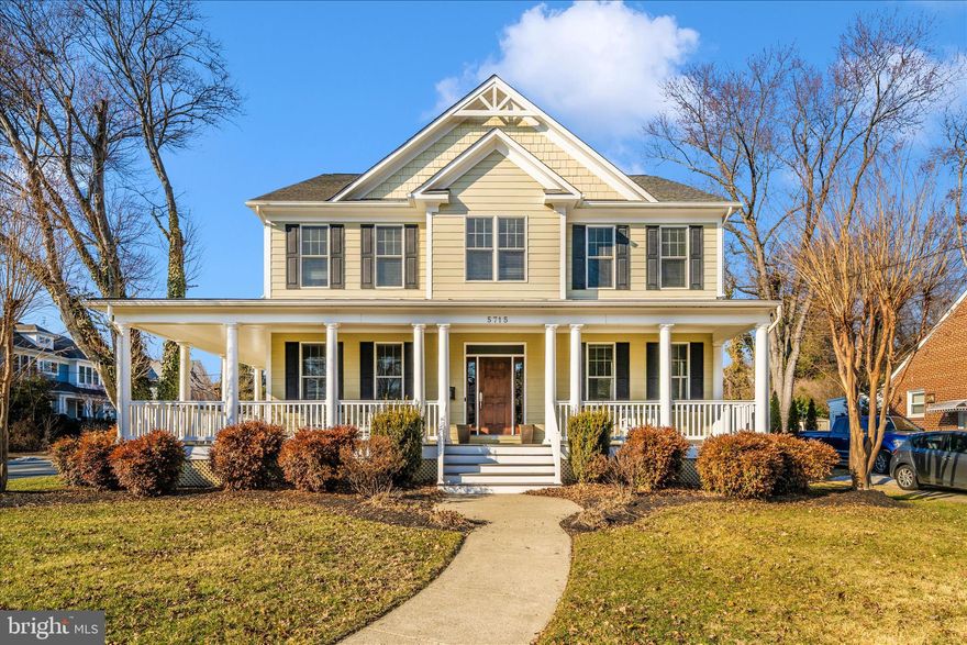 This premier home by award winning Douglas Construction Group offers 5 bedrooms, 4.5 baths, a 2-car side-entry garage, wrap-around porch, mudroom, library, and rec room on a beautiful corner lot within walking distance to parks and shopping. Nestled in a serene neighborhood, this exquisite Craftsman-style farmhouse blends timeless elegance with modern comfort. Built in 2005, the detached home features sun-filled interiors, thoughtfully placed windows, and a cozy fireplace that creates a warm, inviting atmosphere. The open-concept layout seamlessly connects the main living spaces, ideal for both entertaining and everyday living.
Set in a well-established community, the expansive outdoor space offers endless possibilities for a private garden, patio, or gathering area. With its distinctive architecture, high-end finishes, and generous layout, this exceptional home delivers space, comfort, and a lifestyle designed for making lasting memories.