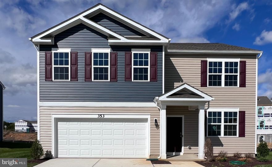 Immediate Delivery!! Move in within the next 3-4 weeks!  Rates as low as 5.99%. This HAYDEN model features 5 bedrooms and 3 full baths, one bedroom on the maim level and a two car garage. Fully equipped kitchen with stainless steel appliances, 25 cu ft side by side refrigerator with in door water/ice, multi cycle dishwasher, disposal, range and microwave with Aristokraft kitchen cabinetry, LED work area kitchen lighting and granite countertops. Upstairs you will find 4 more bedrooms plus a LOFT, which will make a great 2nd living area for the kids or visiting family.  America's "Smart Home Technology" featuring Quisys IQ HD touchscreen with camera, Wi-Fi video doorbell, Echo Dot speaker with Alexa, Z-Wave programmable thermostat, smart light switch and Keyless Entry front door lock with deadbolt, flat screen prewires with cat-6 outlets in owners suite and living area, and finally a Wi-Fi enabled garage door opener. LVP flooring on main level public areas, two panel interior doors with brushed nickel hardware, wall to wall carpeting in bedrooms, ceiling fan pre-wires, whole house window blinds available!