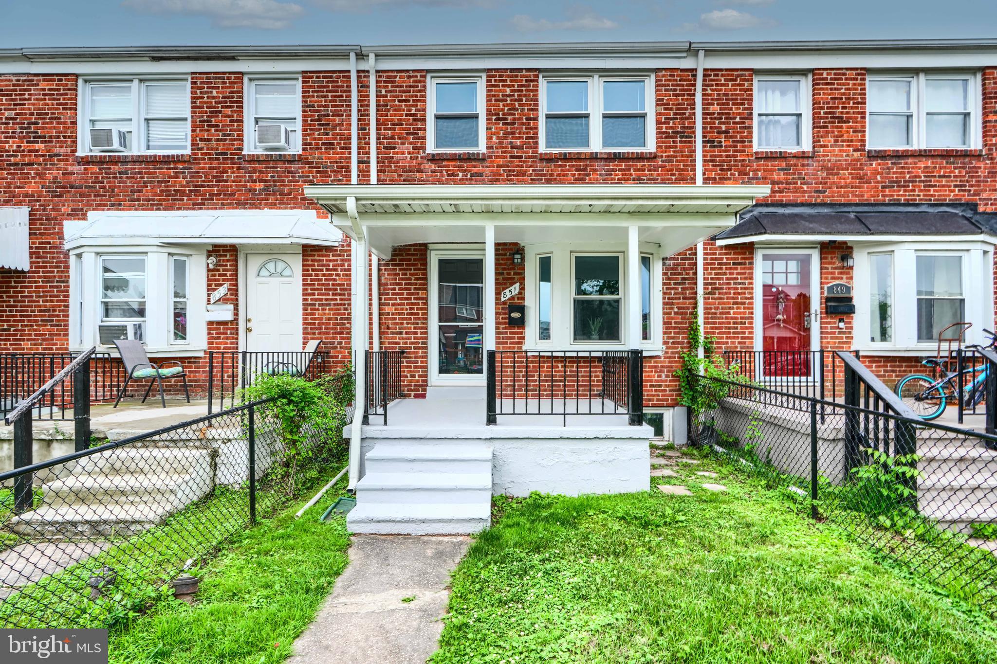 This beautiful, three-bedroom, two-bath townhouse features an open layout with neutral colors. The kitchen is fantastic, with new cabinets, stainless appliances, a quartz countertop, and a ceramic backsplash. The second level features three bedrooms and one full bath. There are gleaming hardwood floors throughout,
with new carpet and a full bathroom in the basement.