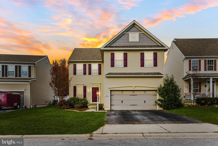 Seller has an assumable VA loan at a 3.5% interest rate!  This assumable loan is not only for a  VA buyer though, please call agent for more detail.  This is A great way to potentially save a lot of money every month! 

Welcome to 204 Matfield Court, a hidden gem nestled in the coveted private water-oriented Bridgewater community in Carvel Beach.  This stunning 4-bedroom, 3.5-bath home with a 2-car garage offers the perfect combination of style, space, and functionality. From the moment you walk in, you'll be impressed by the open floor plan that flows effortlessly from room to room. The Gourmet kitchen, complete with  stainless steel appliances, is a chef's dream and the perfect centerpiece for entertaining or daily living. A convenient half bath rounds out the main level. Upstairs, you'll find 4 spacious bedrooms, including a luxurious primary suite with an en-suite bath, along with Three additional bedrooms and another full bath. The fully finished lower level adds even more value, with a large rec room for games, movies, or extra living space, plus another full bath for added convenience.  Step outside onto your deck and enjoy the private, fully fenced backyard — ideal for outdoor gatherings, relaxing, or play. With a 2-car garage and all the modern amenities you'd expect, this home is ready for you to move in and enjoy. Don't miss the chance to make it yours! Seller has an assumable loan at a 3.5% interest rate! A great way to potentially save money every month!