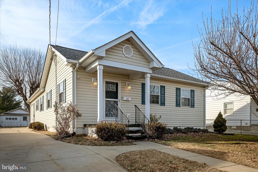 Beautifully remodeled in 2017, this move-in ready home offers 4 bedrooms and 2 full baths in a thoughtfully designed layout. The spacious primary suite features a large walk-in closet and a private full bath, creating a comfortable retreat.

The heart of the home showcases an open-concept kitchen, dining, and living area with vaulted ceilings and a large center island, perfect for everyday living and entertaining. Durable laminate flooring flows throughout the home. Double doors lead to a fully fenced yard with a gated driveway, offering both privacy and convenience.

A detached garage provides the ideal space for projects, hobbies, or additional storage—perfect for the hobbyist or weekend DIY enthusiast.

Located in the heart of Front Royal, this home is just minutes from Bing Crosby Stadium, nearby parks featuring a charming creek, softball fields, basketball courts, and a public pool. Enjoy the town’s lively spirit with the annual carnival held in the same area for added fun and entertainment.

Warren County is known for its vibrant and growing Main Street, offering fine dining, live music, a movie theater, dessert shops, local eateries, antiquing, art, and year-round festivals including the Wine Festival and Downtown Dancing in the Streets. Outdoor enthusiasts will love the area’s proximity to Skyline Drive and Shenandoah National Park, the Shenandoah River for boating, fishing, and kayaking, and miles of scenic hiking trails—especially popular during leaf-peeping season.

Commuter-friendly location with easy access to I-66, I-81, Route 522, Route 7, Route 340, and Route 50.
Enjoy where you live and make Belair Ave your next place to call home.