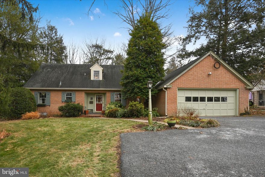 This home is perfect for those that have dreamed of living within walking distance to Historic Downtown Lititz with all its unique stores and restaurants. The central location is so convenient not just to shopping and dining but schools, churches and parks. Once you arrive, you'll see the very private setting surrounded by mature trees and shrubbery. When entering you'll notice the fine craftsmanship of a 1950's home that you don't see in most new homes today. Imagine on a cold snowy day curling up in front of the wood fireplace or on a beautiful summer day enjoying the screened in porch overlooking your tastefully landscaped backyard. You'll enjoy the convenience of the first-floor main bedroom, bath and guestroom. For those that want a sanctuary like get away, the second floor offers not just a bedroom and bath but a large sitting area or office to escape whatever is going on downstairs. This home is priced to sell and who knows when another home will be available this close to downtown.