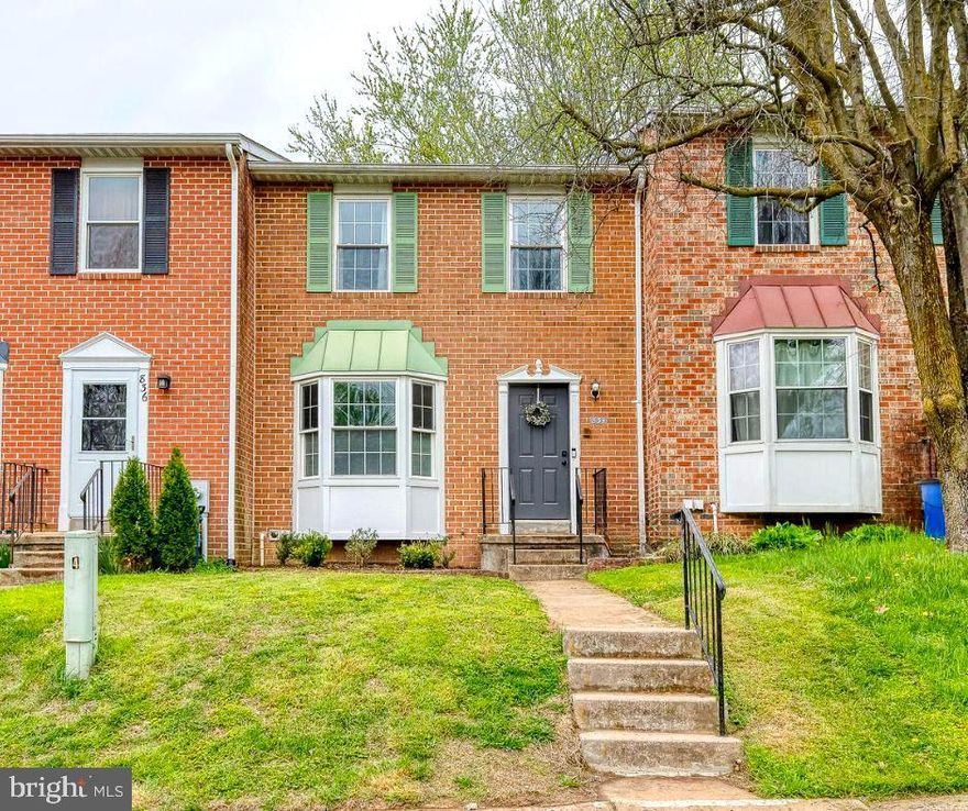 Welcome Home to 834 Ellicott Drive, in the sought after Greenbrier Hills Community.  The main level has an open concept layout with LVP throughout the spacious living room, dining room, kitchen and powder room. The kitchen features stainless steel appliances (dishwasher & garbage disposal - 2023), white cabinetry, quartz counters and sliders to the rear deck and fenced yard. Upstairs, you'll find three bedrooms and two full bathrooms. The lower level is fully finished to include a large family room - perfect for entertaining and half bathroom. Located minutes from local shopping, dining, commuting routes and downtown Bel Air.  Other updates include HVAC - 2019 and HWH - 2020.
