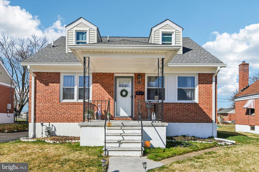 Previous contract terminated; no fault of the seller. Well-maintained 3-level brick home offering 5 bedrooms and 3 full baths with approximately 2,200 sq ft of finished living space. No HOA! Main level features a flexible room with custom Closet America built-ins for added storage and organization. Updated kitchen with stainless steel appliances and functional layout opens to comfortable main living areas

Upper level includes a spacious primary suite with private bath featuring double vanities, soaking tub, and separate shower. Additional bedrooms provide flexibility for household needs.

Fully finished lower level adds significant living space with a bedroom, full bath, and dedicated home office—ideal for guests, remote work, or multi-generational living.

Exterior highlights include a recently paved driveway with parking for multiple vehicles plus space for a boat or RV, a fully fenced yard with 6-ft privacy fence, and a custom storage shed. Lawn mower, weed trimmer, and outdoor table with umbrella convey.

Walking distance to shopping and close to Baltimore Marine Corps Service Center. Convenient location with easy access to I-695 and I-95.