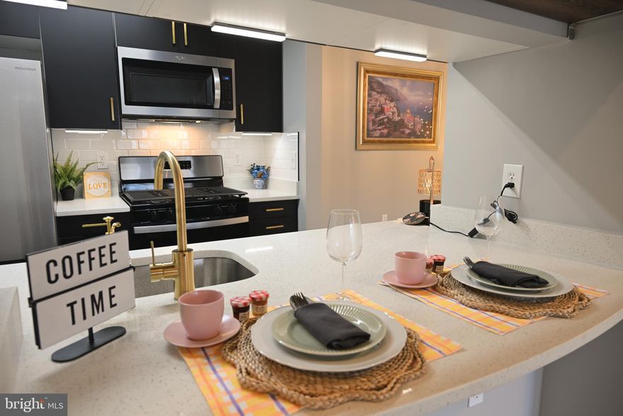 Beautifully renovated unit with modern kitchen design and nestled inside the sought-after Westmaren Community of Ashburn Farm in a prime location just 3.5 miles to Ashburn Silver line metro, quick access to Dulles airport and the many, many shops and restaurants. **** Over 30K of upgrades**Open floor plan with soaring ceilings flooded with natural light. Living room with vaulted ceiling has a new ceiling fan and wood-burning fireplace with mantel **Separate dining area**French doors lead to a lovely private balcony with convenient storage closet** Fully renovated, brand new kitchen with gas cooking, new cabinets, new stainless-steel appliances, granite countertop, flooring, light fixtures ** A large bedroom offers a generous walk-in closet with access to a huge attic for extra storage space. Spacious bathrooms have a new vanity, mirror, lights, in-unit stackable washer/dryer, **Neutral paint**HVAC replaced 2017**
It is a fantastic and pet friendly community with low condo fee and FHA/VA approved. Enjoy a wealth of amenities, including a clubhouse with a gym, a swimming pool, tennis and pickleball courts, ball fields, playgrounds, many biking and walking trails, EV fast charging stations. Plus there is easy access to the Washington & Old Dominion Trail***A commuter’s dream! ***Plenty of parking***Perfect for first-time home buyers.