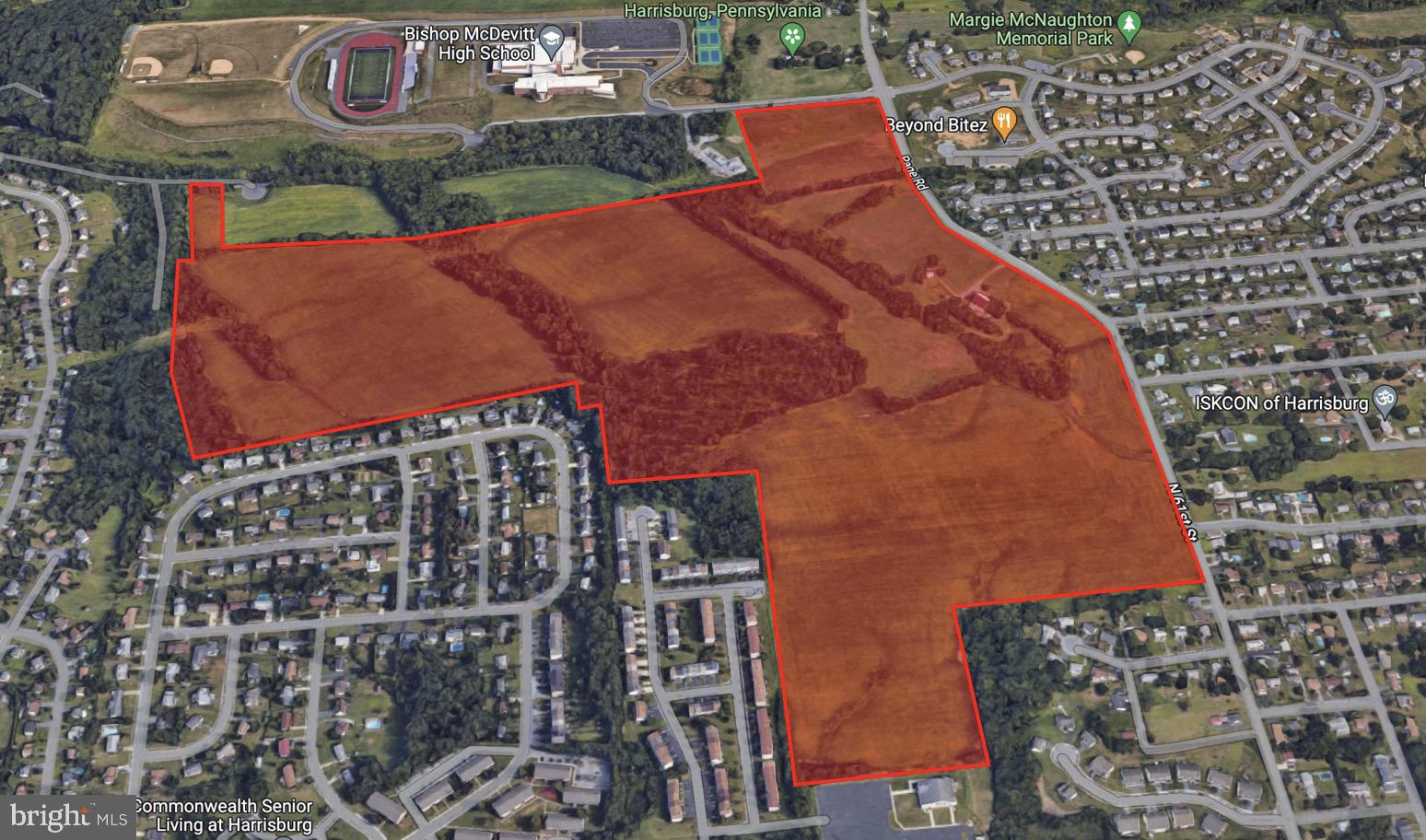 Over 142 acres of residential land within Swatara Township. Public utilities available. Zoned RS - Residential Single Family. Property includes 3 separate tracts. Old farm house on property. Near Bishop McDevitt High School.
