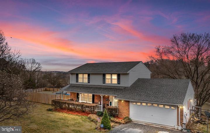 Perfectly situated near I-81 and Routes 7, 11, and 37, this charming home offers the best of both worlds—peaceful privacy on over 5.5 acres, with convenient access to major routes and amenities.
Step outside to your personal retreat featuring a spacious deck, fenced-in pool area, and a handy storage shed—ideal for relaxing, entertaining, or soaking up the summer sun. A welcoming front porch adds to the home’s charm.
Inside, you’ll find a formal living room and dining room full of timeless character. The updated kitchen boasts granite countertops, a peninsula with bar seating, and a cozy breakfast nook. A large den with sliding doors opens directly to the deck, making indoor-outdoor living a breeze. A convenient half bath and a spacious laundry area complete the main level. Upstairs, all bedrooms are thoughtfully placed for added privacy. The primary suite features a walk-in closet and an attached bath, offering a comfortable retreat at the end of the day.
Enjoy the Rest of Summer in Your Own Private Pool Oasis!