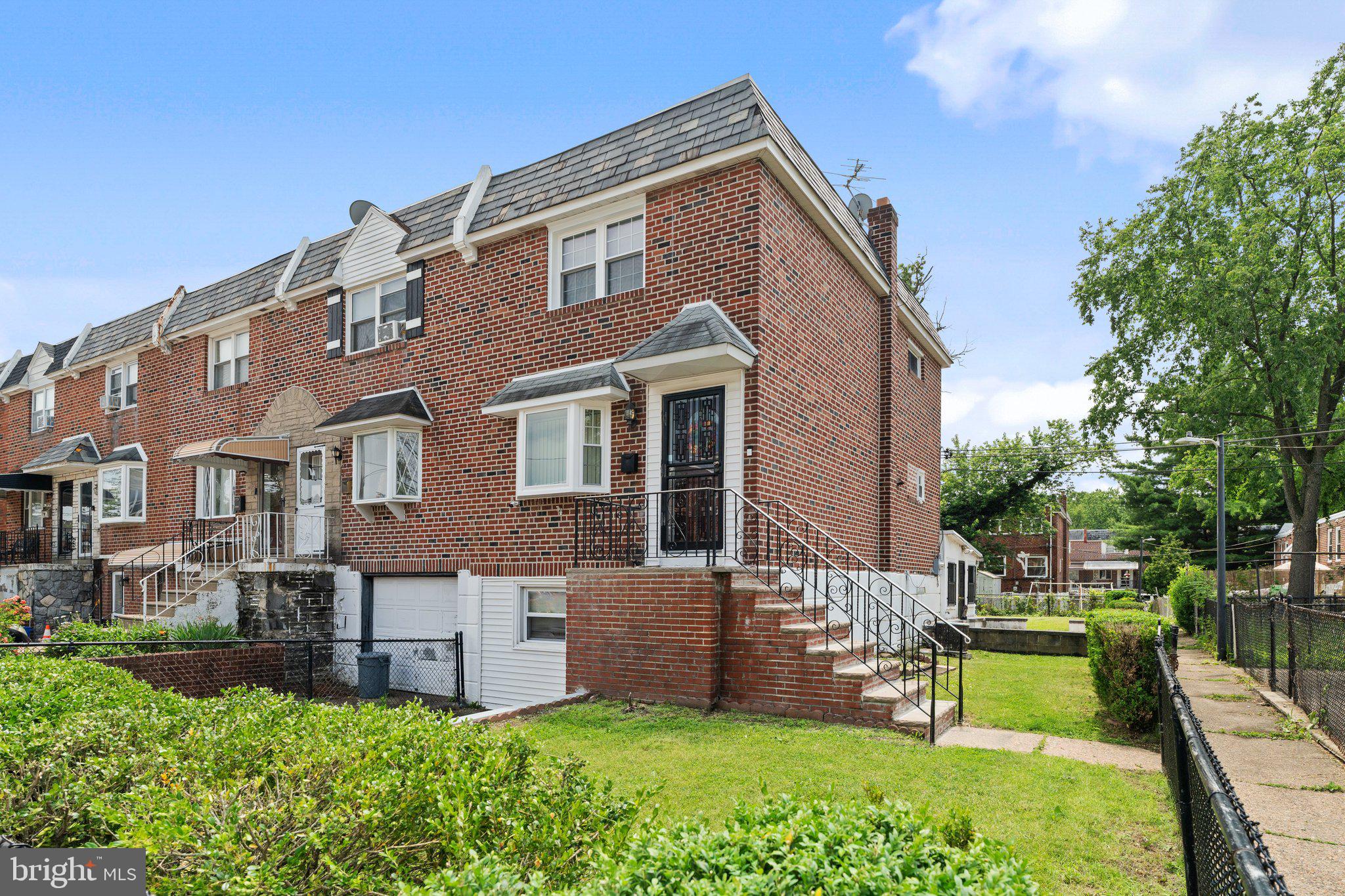 Welcome to 2426 S Rosella St in Elmwood Park! This end of row has 4 bedrooms, 1.5 bathrooms, is freshly painted and ready for you to move in. You'll love the beautiful hardwood floors throughout!
The main floor welcomes you with a LR, DR and a modernized kitchen, perfect for whipping up your favorite meals. Head downstairs to discover a finished basement, complete with a private bedroom, half bath, and laundry area. It's a multipurpose space for guests, a gym, a playroom or just kicking back. Plus, you can walk out to a spacious fenced yard, making it great for BBQs and outdoor entertaining.
Convenience is key here, with parking for one car and proximity to the Philadelphia airport, major roadways, shopping, and transportation. This home is in a well-sought-after area with its close proximity to Bartram Gardens and the John Heinz Wildlife Refuge. 2426 S Rosella St is the perfect blend of comfort and accessibility. Don't miss out on this fantastic opportunity!