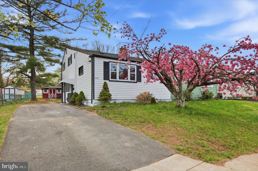 This charming split-level Lansdale home offers a perfect blend of comfort and modern living. With 1,430 square feet, this newly-renovated property features 3 inviting bedrooms and 1.5 bathrooms - move in and start enjoying your new home immediately! Upgrades include new roof, new kitchen, new tiled bathrooms, new vinyl flooring throughout, and central A/C added. Step inside to discover an open floor plan that seamlessly connects the brand new kitchen, adjacent dining area, and living space. The kitchen is equipped with white shaker cabinetry and a full package of new appliances, making meal preparation and clean up a delight. The combination of vinyl and tile flooring throughout adds a touch of elegance while ensuring easy maintenance. Enjoy the comfort of a spacious fenced rear yard with patio space accessed by sliding glass door, perfect for outdoor gatherings or quiet evenings under the stars. The property also includes a shed for additional storage, ensuring your space remains clutter-free. Parking is a breeze with a driveway accommodating multiple vehicles. Located less than a mile from bus stops and a commuter rail station, this home offers easy access to transportation options, making your daily commute a little easier. This is not just a house; it's a place to create lasting memories. Schedule a showing and make your offer today!