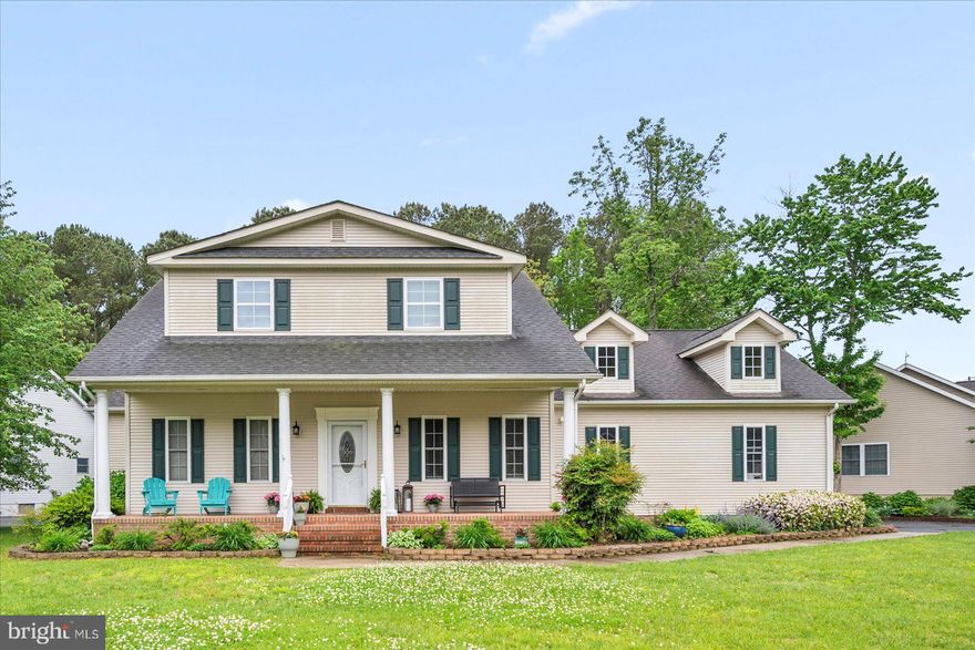 Want to be close to the beach down 611 in a great neighborhood?  You must see this Ocean Reef home in West OC!  Walk in to this coastal beauty and be greeted with a great open floor plan complete with hardwood floors in the dining room, and updated LVP flooring throughout the rest of the first floor!  The kitchen is open to the living room with stainless appliances, Quartz countertops and tile backsplash. The primary bedroom complete with en-suite bathroom, jacuzzi tub and walk-in closet is truly a retreat. An additional 2 bedrooms and 1.5 bathrooms are also located on the first floor.  The 2nd floor offers a loft, a 4th bedroom and full bathroom.  Relax on the front or back patio or in the screened porch!  The back yard is very private, peaceful and fully fenced.  Join the pool membership in neighboring community Mystic Harbor. This is the one you have been looking for just minutes to Assateague, the West OC Harbor restaurants and Ocean City.  Call for your tour today!