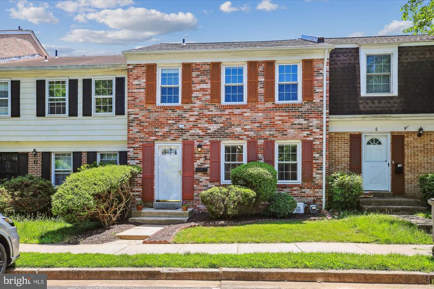 LONG-TERM LEASE PREFERRED | NO PETS PLEASE | Not your typical rental property. Striking 3BR/2FB/1HB brick-front townhouse in the Wootton School Cluster.  Approximately 1,800 sq. ft. on three levels including: elegant mouldings, new custom painting, recessed lighting, and window treatments throughout; foyer with new marble tile flooring and remodeled powder room with designer ceramic tile wall surround and granite vanity; spacious living room and separate dining room with hardwood flooring and sliding glass door to fenced rear yard; renovated gourmet kitchen with 42-inch white cabinets, granite countertops, subway tile backsplash, upgraded stainless steel appliances, and marble flooring; upper level featuring all new LVP flooring throughout, primary bedroom with walk-in closet, two additional bedrooms, and renovated full bath with designer ceramic tile flooring, tile tub wall surround, new granite vanity and vanity lighting; lower level recreation room with wide-plank engineered hardwood flooring, wet bar area with marble flooring, renovated full bath with oversized walk-in shower, glass shower enclosure, and tiled walls and floors; fully fenced-in backyard with patio and two assigned parking spaces right in front of the home.