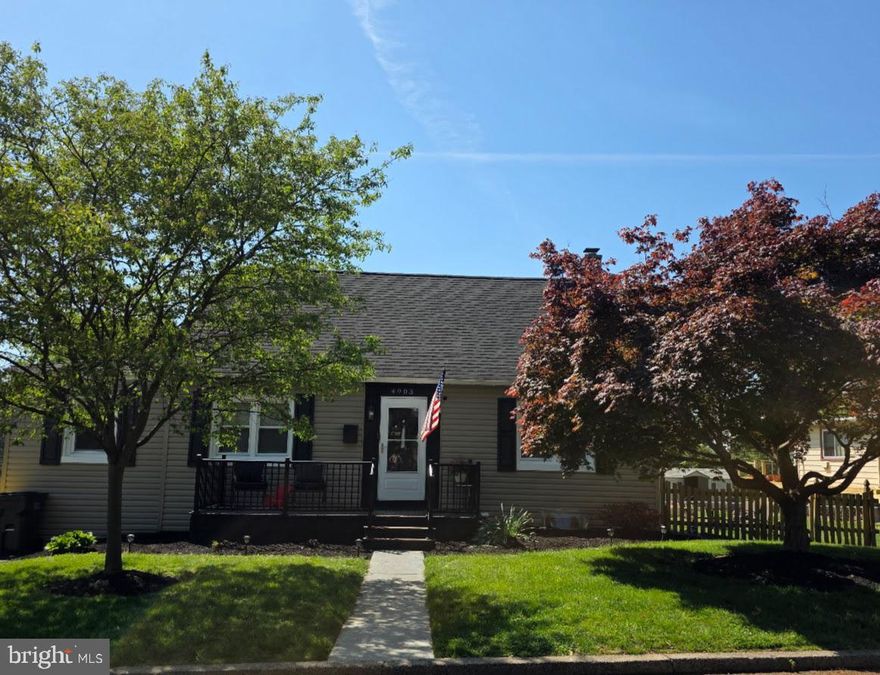 Welcome to this beautifully maintained 4-bedroom home offering plenty of space and comfort throughout. Featuring 1 full bath and 2 half baths—inclusive of  one in the basement and one on the second floor—this home is designed for convenience. The large, updated kitchen provides ample space for cooking and gathering, while all appliances, including washer, dryer, and refrigerator, are included for a truly move-in ready experience.

Enjoy outdoor living in the spacious, fenced-in yard complete with a covered deck—perfect for relaxing or entertaining. The finished basement adds even more living space and features a bar area, ideal for hosting guests or creating your own retreat. A wonderful opportunity to own a home with great indoor and outdoor living space!